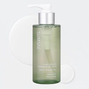 Korean Skincare SUMSAE Pore Control Cleansing Gel Foam